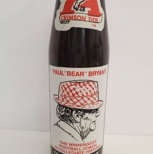 Paul bear Bryant Coke bottle
